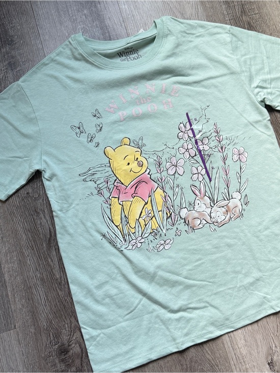 Hybrid Apparel Other - Disney Winnie the Pooh Green Graphic T-Shirt Youth Size XL - 0215